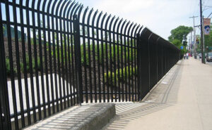 Custom welded fence
